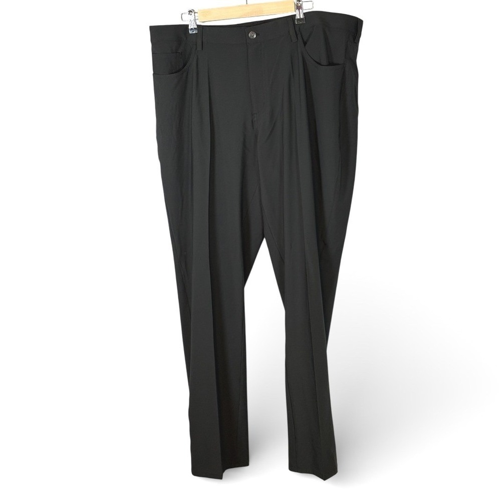 Greg Norman ML75 Mens Golf Pants Black 40x32 Performance Stretch G7S22P905 NWT
